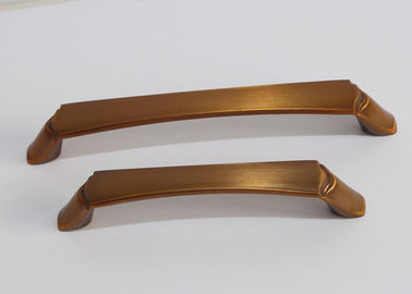 Zinc Alloy Modern Cabinet Kitchen Drawer Wardrobe Furniture Pull Handles in coffee bronze color